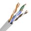 Кабель связи витая пара ШПД U/UTP 24AWG кат.5е 4х2х0.48мм solid LDPE внешней прокладки (305м) черн. (м) ITK BC3-C5E04-139 IEK