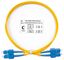 Шнур оптический duplex 1м SC-SC 9/125 sm LSZH FOP(d)-9-SC-SC-1m - 7364c Cabeus