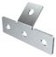 Пластина T-образная с центральным отгибом под 45град EZ IEK - CPL10-TCO-45-EZ