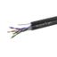 Кабель витая пара U/UTP кат.5E 4х2х24AWG solid Cu PE Outdoor Standard трос черн. (м) SUPRLAN 01-0322-1 Net.on