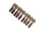 Перемычка 2 полюсная собранная PM40/2 - ZPM402 ДКС