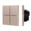 Сенсорная панель KNX-304-13-IN Champagne (BUS Frameless) (IARL IP20 Металл 2 года) | 039670 Arlight INTELLIGENT