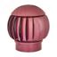 Турбина ротационная вентиляционная (нанодефлектор) из ABS пластика D160, цвет Crimson - RRTV 160 ЭРА 00-99004514