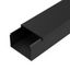 Кабель-канал черный 2-й замок в п/э 60х40 мм (18 м/уп) Промрукав | PR03.0217 Строитель