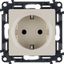 Розетка 1-м СП Valena Life 16А IP20 250В 2P+E винтов. клеммы механизм сл. кость Leg 753525 Legrand