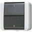 Выключатель двухполюсный IP44| 802W |Jung