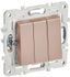Выключатель 3-кл. SKANDY 10А SK-V11Sa песочн. IEK SK-V30-0-10-K98