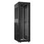 Шкаф серверный 42U 800х1200 передняя дверь: одностворчатая перфорированная IP20. задняя протект IP41. боковые панели: перфорированные. цвет: черный RAL9005 - EX 8242.9362 SYSMATRIX