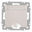 Розетка однофазная скрытого монтажа, в рамку с заземлением без шторок перламутр крышкой 16А 250В IP20 винтовые зажимы 6-203-06 Intro Accent - Б0063429 ЭРА