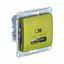 Розетка USB Glossa тип A+C 45Вт QC PD высокоскор. ЗУ механизм фисташ. SE GSL001029 APC