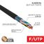 Кабель витая пара F/UTP, CAT 5е, PE, 10PR, 24AWG, OUTDOOR, SOLID, черный, 305м, РФ REXANT | 01-1204-R MEET