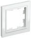Рамка 1-м Brite РУ-1-БрБ бел. IEK BR-M12-K01-PRO