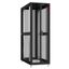 Шкаф серверный 45U 800х1070 передняя дверь: двустворчатая перфорированная IP20. задняя одностворчатая боковые панели: без. цвет: черный RAL9005 - NS 8145.9430 SYSMATRIX