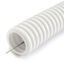 Труба гофрированная ПЛЛ легкая 350 Н безгалогенная (HF) негорючая (НГ) белая с/з д32 (25м/1375м уп/пал) - PR02.0217 Строитель
