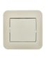 Выключатель 1-кл. 1п СП ASTI 10А IP20 в сборе крем. LEZARD 7081-0303-100