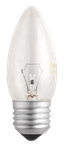 Лампа накаливания ЛОН 40Вт Е27 240В B35 clear | 3320546 Jazzway