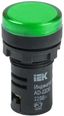 Лампа светосигнальная AD22DS d22мм 110В AC/DC зел. IEK BLS10-ADDS-110-K06