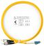 Шнур оптический FOP(d)-9-LC-FC-1.5m duplex LC-FC 9/125см 1.5м LSZH Cabeus 7508c