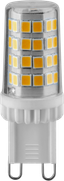 Лампа светодиодная 80 255 NLL-P-G9-6-230-4K-NF прозрачная 4000К нейтр. бел. 500лм без пульсаций Navigator 80255