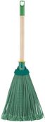 Веник пластиковый с деревянной ручкой 240х660мм КУРС 68075