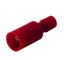 Разъем штекерный полностью изолированный штекер 4 мм 0.5-1.5 мм² (РШПи-п 1.5-4/РШИп 1,25-4) красный | 08-0561 REXANT MEET