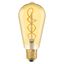 Лампа светодиодная филаментная Vintage 1906 LED CL Edison FIL GOLD 25 non-dim 5W/820 E27 | 4058075092112 Osram