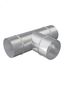 Тройник из оцинкованной стали для круглых воздуховодов D400 - 00-99136712 ЭРА 400TPG