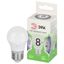 Лампа светодиодная GREEN LINE LED P45-8W-865-E27 GL E27 8 Вт шар холодный свет | Б0067022 ЭРА