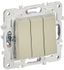 Выключатель 3-кл. SKANDY 10А SK-V11B беж. IEK SK-V30-0-10-K10