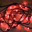 Гирлянда светодиодная "LED Galaxy Bulb String" 10м 6х30LED красн. 25Вт IP65 соединяемая провод каучук черн. Neon-Night 331-322