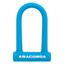 Замок навесной АВАНГАРД ANACONDA Т608 BLUE силикон с креплением на раму всепогодный - 14851 ПТК