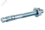 Анкер клиновой 20x170 покрытие цинк - А-КА20/20x170 КМП