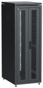 Шкаф напольный сетевой 19' LINEA N 33U 600х800мм передняя распашная перфорированная дверь задняя черный - LN05-33U68-2PP IEK