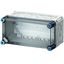 Корпус пластиковый Mi 150х300х170 IP65 сер./дым. крышка MI0100 HENSEL 2000000