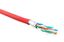 Кабель витая пара экранир. U/FTP кат.6 4 пары 23 AWG ОЖ solid кажд. в фольге LSZH нг(А)-HF -20град.C-+60град.C гарантия: 15 лет компонентн./25 системн. UFTP4-C6-S23-IN-LSZH-RD-500 красн. (уп.500м) Hyperline 445093