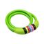 Тросовый кодовый замок взломостойкий для велосипедов и колясок 100 см зеленый | 79-0203 ЧЕТЫРЕ СЕЗОНА MEET