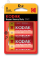 Батарейка Kodak R20-2BL SUPER HEAVY DUTY Zinc [KDHZ-2] (24/120/5040) - Б0005135