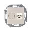 Розетка телефонная СП Simon 15 RJ11 винтов. зажимы механизм шампань 1591480-034