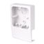 Коробка монтажная для ЭУИ кабельных каналов PN 40X20 (HB) (Цвет Белый) | 40X20_HB Kopos