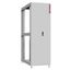 Шкаф серверный 42U 600х1200 передняя дверь: двустворчатая глухой металл IP51. задняя без. боковые панели: цвет: серый RAL7035 - NS 6242.7500 SYSMATRIX