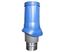 Выход вентиляционный пластиковый изолированный D125/160, цвет Blue - 00-99004524$VWO 125-160 ЭРА VWO