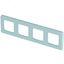 Рамка 4-местная мятный INSPIRIA - 673965 Legrand