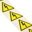 Знак "Молния" в рулоне винил 25мм треугольник желт. DKC SL-T25-HE ДКС