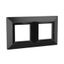 Рамка из металла, "Avanti", черная, 4 модуля | 4402854 DKC ДКС