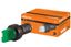 Переключатель на 3 положения с фиксацией SB7-CK3365-220V короткая ручка(LED) d22мм 1з+1р зеленый TD | SQ0746-0065 TDM