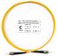 Шнур оптический FOP(s)-9-ST-ST-1m simplex ST-ST 9/125 sm 1м LSZH Cabeus 7389c