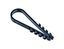 Дюбель-хомут PCD-R 11-18-55-100BL для круглого кабеля PA6.6 (уп.100шт) Jazzway 5054868