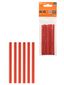 Клеевые стержни универсальные красные, 7 мм x 100 мм, 6 шт, "Алмаз" | SQ1024-0504 TDM