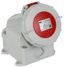 Розетка стационарная ССИ-1152 16А 5п 3P+PE+N 6ч 380В IP67 IEK PSR12-016-5-0-67
