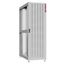 Шкаф серверный 48U 800х1200 передняя дверь: протект IP41. задняя двустворчатая перфорированная IP20. боковые панели: без. цвет: серый RAL7035 - NS 8248.7640 SYSMATRIX